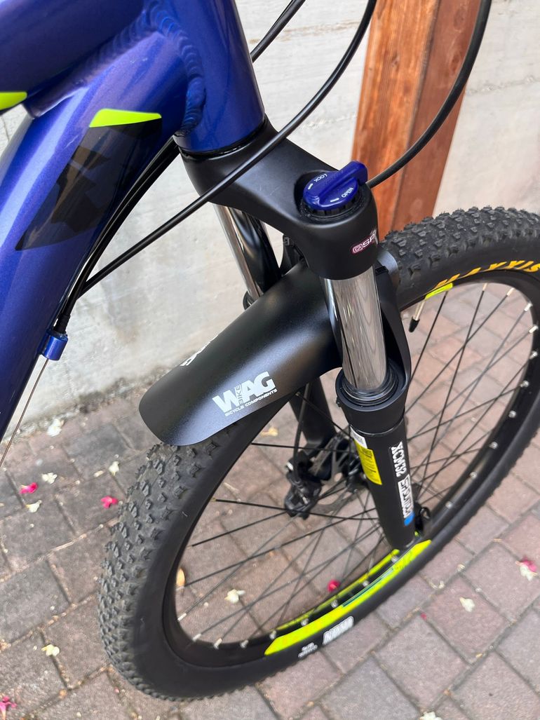 Gebrauchtes ROCKRIDER 540 Mountain Bike Microshift AdventX 2022 Mountainbike, Blau, 27, 5 (650B) — Bild 9 von 15