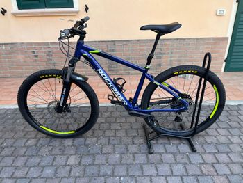 Gebrauchtes ROCKRIDER 540 Mountain Bike Microshift AdventX 2022 Mountainbike, Blau, 27, 5 (650B) — Bild 2 von 15