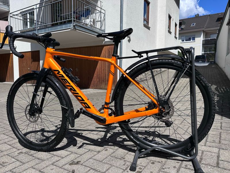 Gebrauchtes Merida eSILEX+ 600 2021 2021 Road & Gravel, Orange — Bild 1 von 6