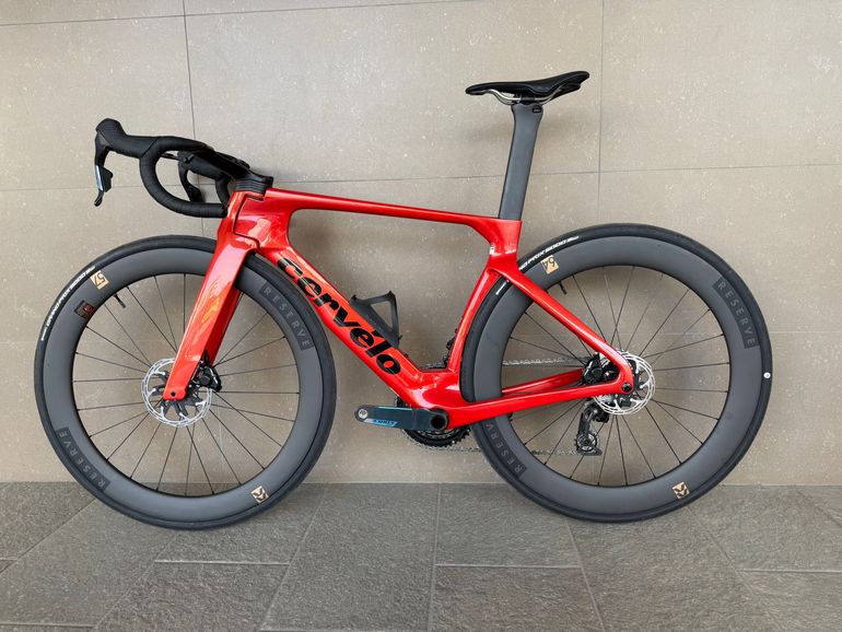 Used Cervélo S5 SRAM Force eTap AXS 2026 Road & Gravel, Red — image 7 of 15