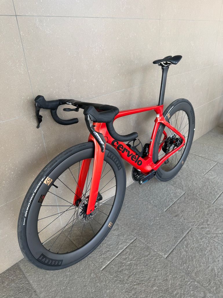 Used Cervélo S5 SRAM Force eTap AXS 2026 Road & Gravel, Red — image 8 of 15