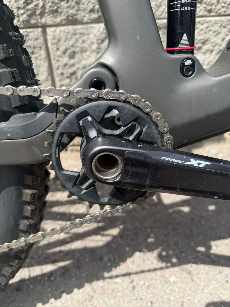 Used Transition Sentinel Carbon XT 2025 2025 Mountainbike, Light Gray — image 6 of 15