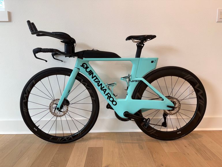Used Quintana Roo V-PR - Ultegra Di2 12 Spd 2024 2024 Road & Gravel, Blue — image 2 of 10