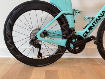 Used Quintana Roo V-PR - Ultegra Di2 12 Spd 2024 2024 Road & Gravel, Blue — image 3 of 10