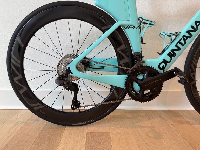 Used Quintana Roo V-PR - Ultegra Di2 12 Spd 2024 2024 Road & Gravel, Blue — image 3 of 10