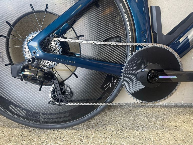 Used Trek Speed Concept SLR 7 AXS 2024 2024 Road & Gravel, Blue — image 3 of 9