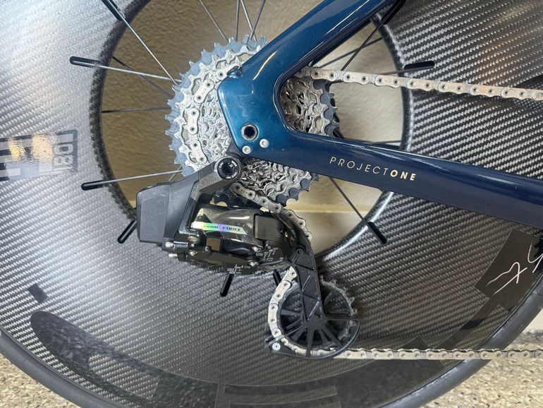 Used Trek Speed Concept SLR 7 AXS 2024 2024 Road & Gravel, Blue — image 5 of 9