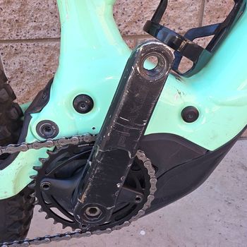 Used Specialized Turbo Levo Alloy 2022 2022 Mountainbike, Green, 29, 27.5 — image 6 of 24