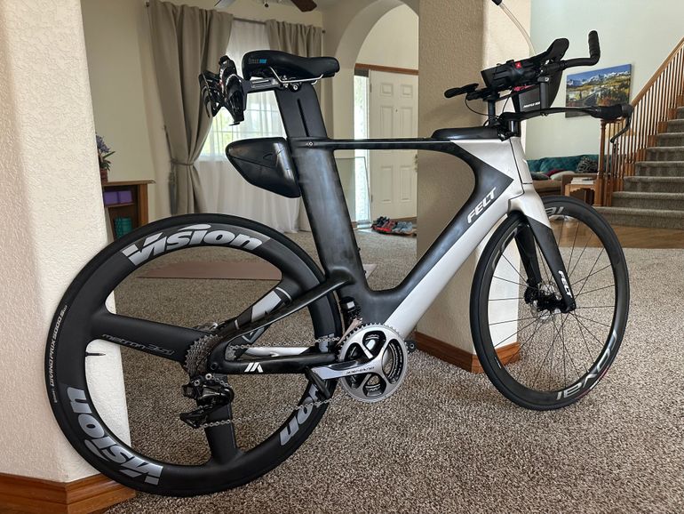 Used Felt Ia Shimano Dura Ace Di2 2022 Road & Gravel, Light Gray — image 10 of 11