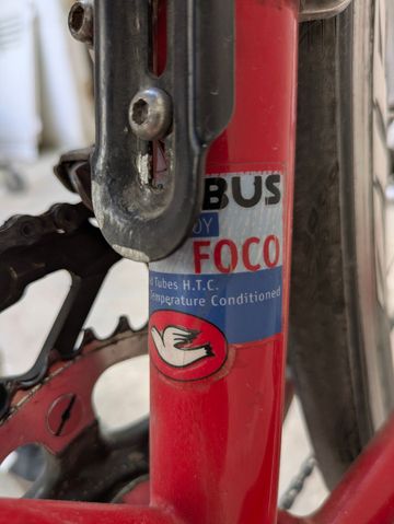 Used SCAPIN Eos Campagnolo Chorus 2000 Road & Gravel, Red — image 4 of 7