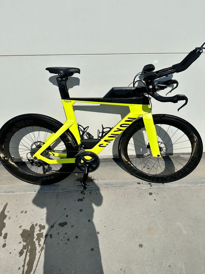 Used Canyon Speedmax CF 7 Disc 2021 2021 Road & Gravel, Orange — image 11 of 12