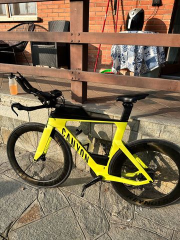 Used Canyon Speedmax CF 7 Disc 2021 2021 Road & Gravel, Orange — image 7 of 12