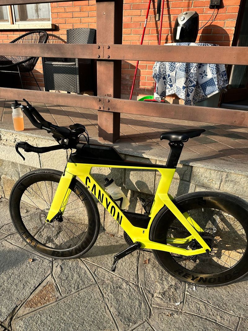 Used Canyon Speedmax CF 7 Disc 2021 2021 Road & Gravel, Orange — image 7 of 12