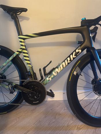 S Works Custom Frameset 2022 Road & Gravel usato, Verde — immagine 3 di 3