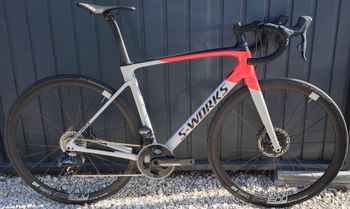 Used Specialized S-Works Roubaix SL7 Sram Force AXS 2x12 2023 Road & Gravel, Light Gray — image 28 of 28