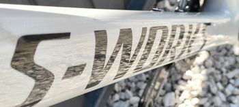 Used Specialized S-Works Roubaix SL7 Sram Force AXS 2x12 2023 Road & Gravel, Light Gray — image 14 of 28
