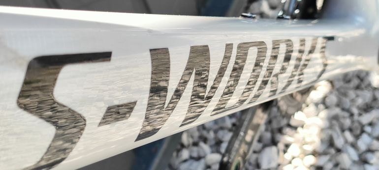Used Specialized S-Works Roubaix SL7 Sram Force AXS 2x12 2023 Road & Gravel, Light Gray — image 14 of 28