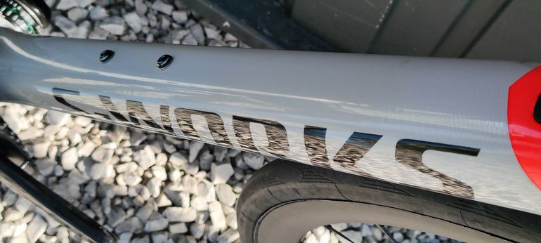 Used Specialized S-Works Roubaix SL7 Sram Force AXS 2x12 2023 Road & Gravel, Light Gray — image 8 of 28