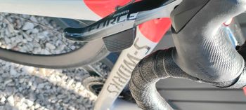 Used Specialized S-Works Roubaix SL7 Sram Force AXS 2x12 2023 Road & Gravel, Light Gray — image 21 of 28