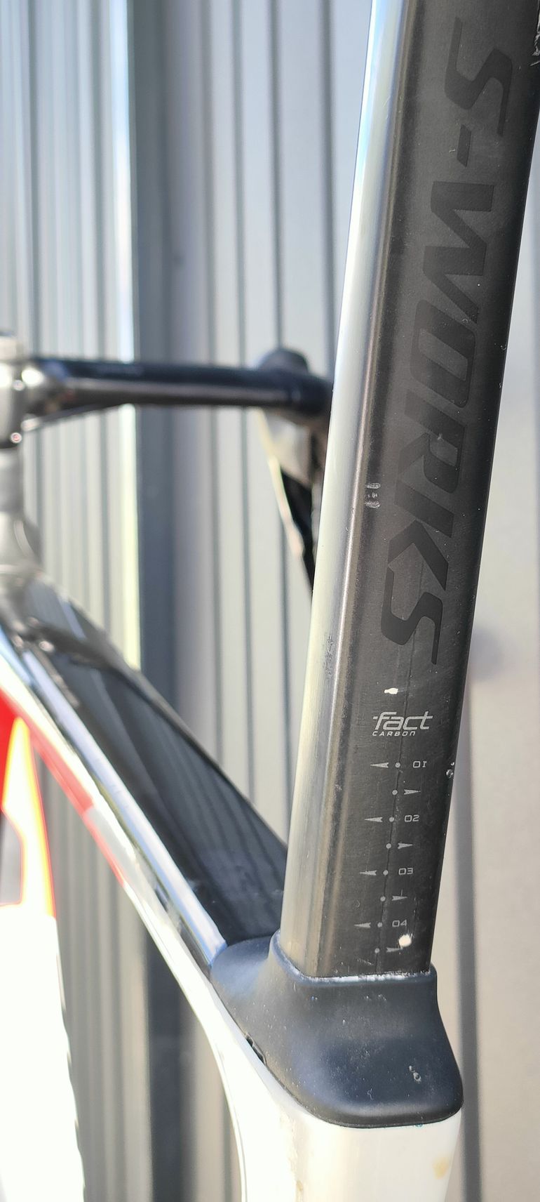 Used Specialized S-Works Roubaix SL7 Sram Force AXS 2x12 2023 Road & Gravel, Light Gray — image 19 of 28