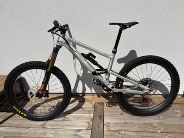 Used Liteville 601 Mk4 Enduro SRAM X01 Eagle 2019 Mountainbike, Light Gray — image 2 of 7