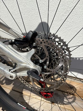 Used Liteville 601 Mk4 Enduro SRAM X01 Eagle 2019 Mountainbike, Light Gray — image 6 of 7
