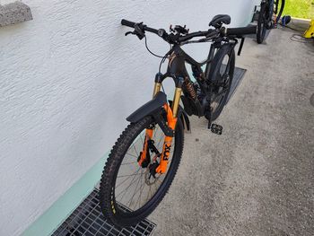 Brugt Specialized S-Works -Custom BikeTurbo Levo SL Rahmen XL, Carbon / Bronze Foil / Gloss Carbon 2022 Mountainbike — billede 9 af 10