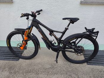 Brugt Specialized S-Works -Custom BikeTurbo Levo SL Rahmen XL, Carbon / Bronze Foil / Gloss Carbon 2022 MTB