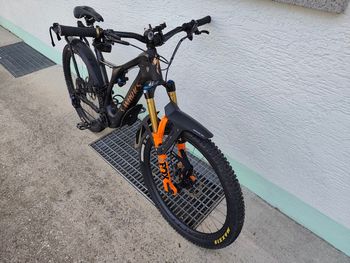 Brugt Specialized S-Works -Custom BikeTurbo Levo SL Rahmen XL, Carbon / Bronze Foil / Gloss Carbon 2022 Mountainbike — billede 6 af 10