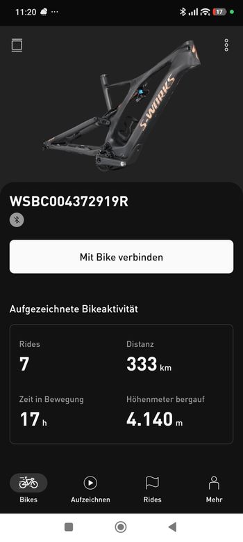 Brugt Specialized S-Works -Custom BikeTurbo Levo SL Rahmen XL, Carbon / Bronze Foil / Gloss Carbon 2022 Mountainbike — billede 10 af 10