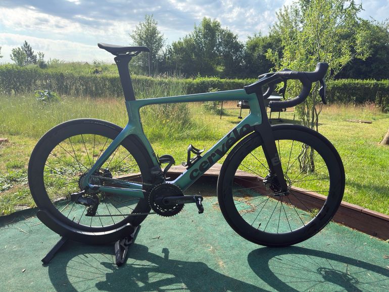 Used Cervélo S5 Force eTap AXS 2023 2023 Road & Gravel, Blue — image 1 of 9