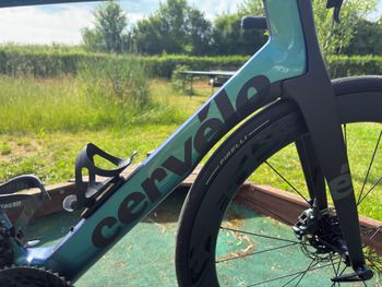 Used Cervélo S5 Force eTap AXS 2023 2023 Road & Gravel, Blue — image 3 of 9