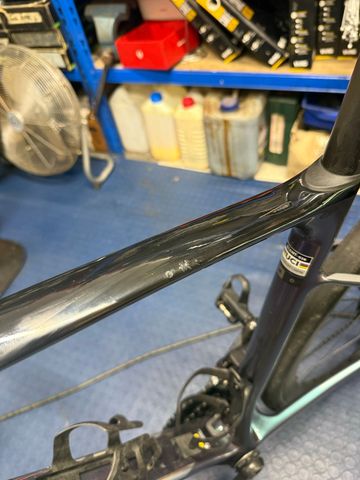Used Giant Defy Advanced SL Frameset 2024 Frameset 2024 Road & Gravel, Blue — image 5 of 5
