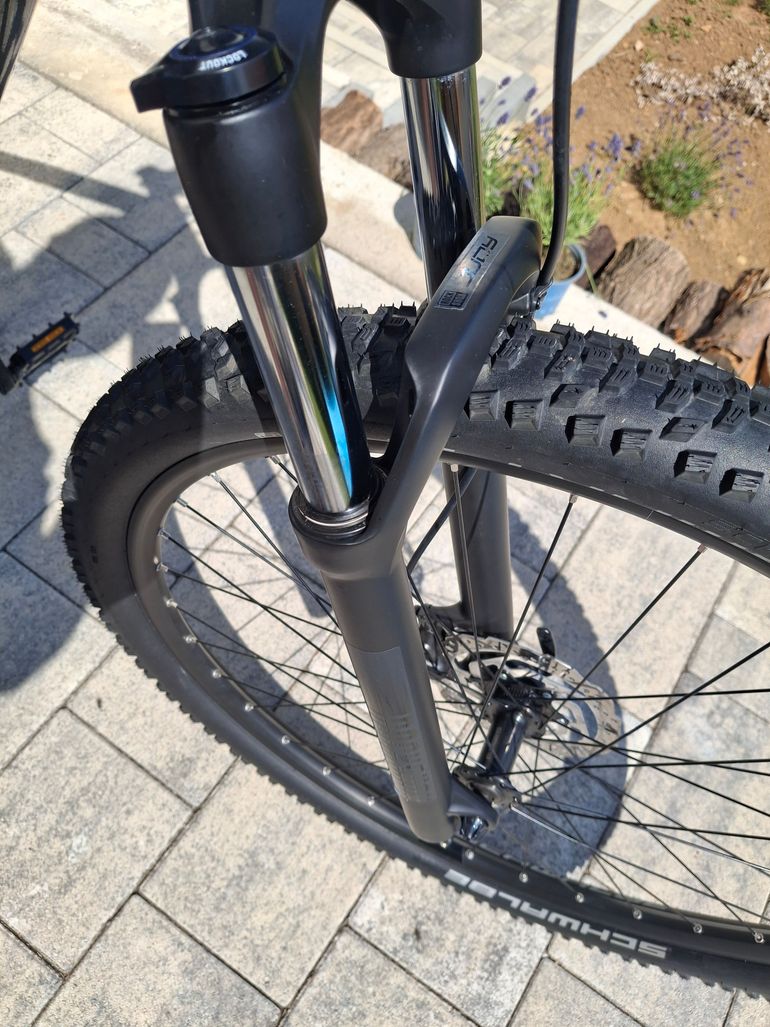 Used CUBE Aim Shimano Alivio 2023 Mountainbike, Light Gray — image 6 of 10