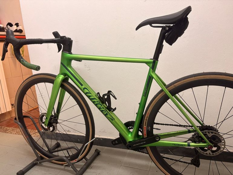 Used Wilier VERTICALE Shimano Dura Ace Di2 2026 Road & Gravel, Green — image 2 of 4