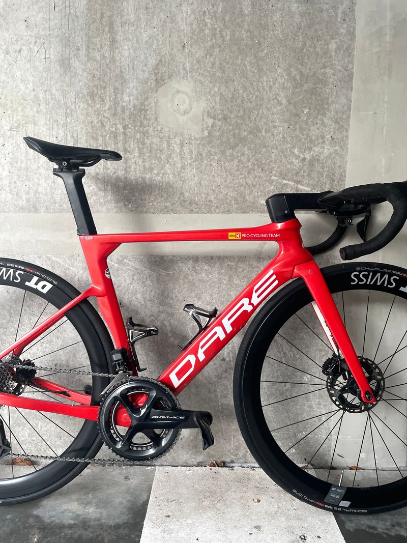 Dare VSRU Uno-X 2022 Road & Gravel usato, Rosso — immagine 2 di 6