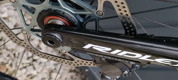 Used Ridley Helium SLX Shimano Ultegra Di2 2x12 2024 Road & Gravel, Black — image 12 of 22