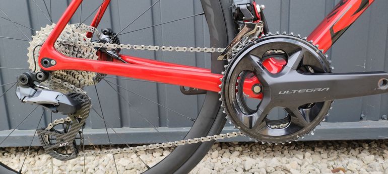 Used Ridley Helium SLX Shimano Ultegra Di2 2x12 2024 Road & Gravel, Black — image 8 of 22
