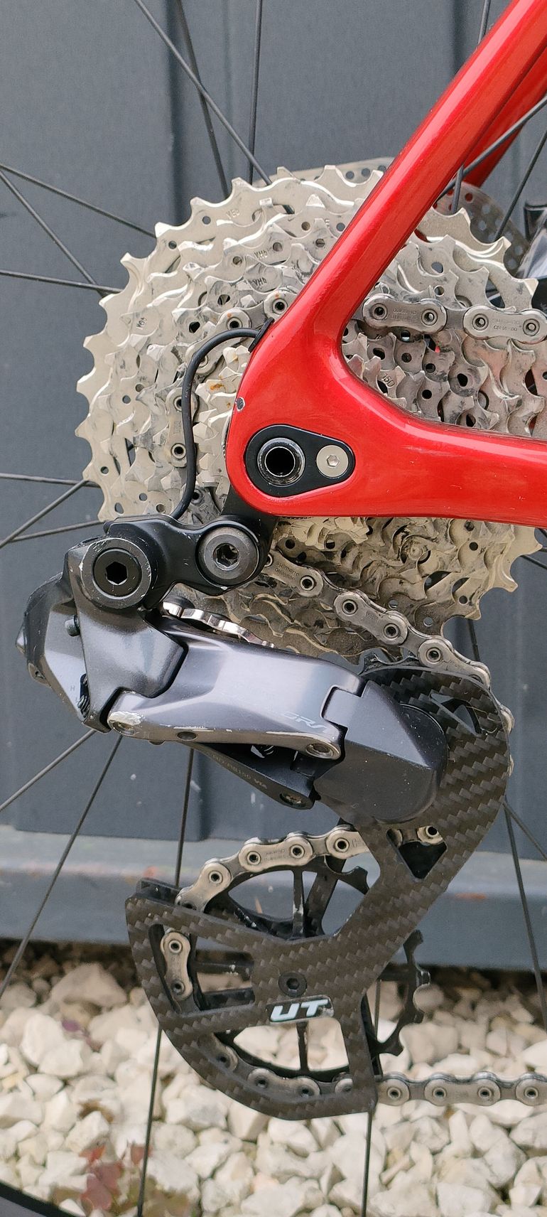 Used Ridley Helium SLX Shimano Ultegra Di2 2x12 2024 Road & Gravel, Black — image 9 of 22