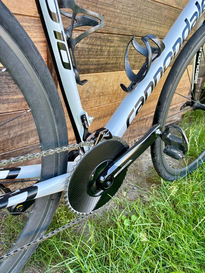Used Cannondale Custom SRAM Red eTap AXS 2011 Road & Gravel, White — image 5 of 9