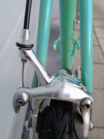 Used Bianchi Custom Shimano Dura Ace 1995 Road & Gravel, Green — image 11 of 12