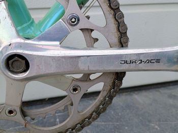 Used Bianchi Custom Shimano Dura Ace 1995 Road & Gravel, Green — image 8 of 12