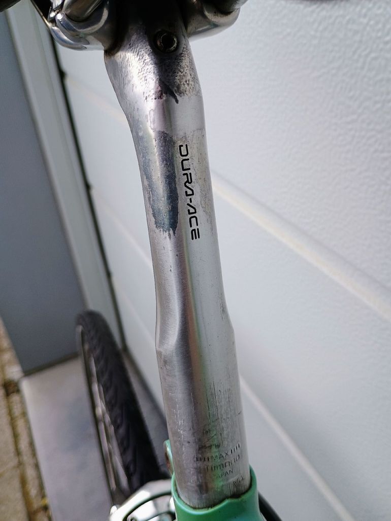 Used Bianchi Custom Shimano Dura Ace 1995 Road & Gravel, Green — image 12 of 12