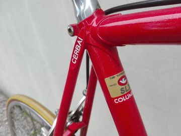Used Daccordi Custom Campagnolo Record 1995 Road & Gravel, Red — image 5 of 15
