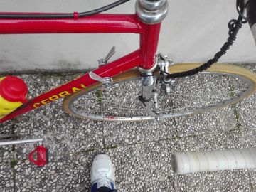 Used Daccordi Custom Campagnolo Record 1995 Road & Gravel, Red — image 9 of 15
