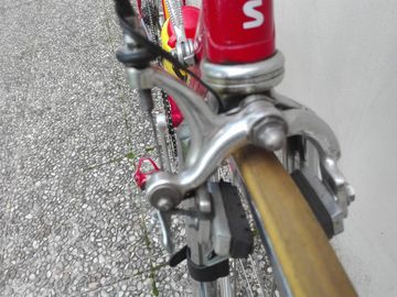 Used Daccordi Custom Campagnolo Record 1995 Road & Gravel, Red — image 6 of 15