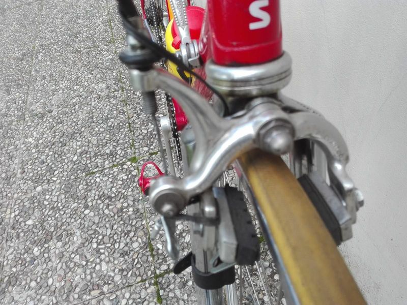 Used Daccordi Custom Campagnolo Record 1995 Road & Gravel, Red — image 6 of 15