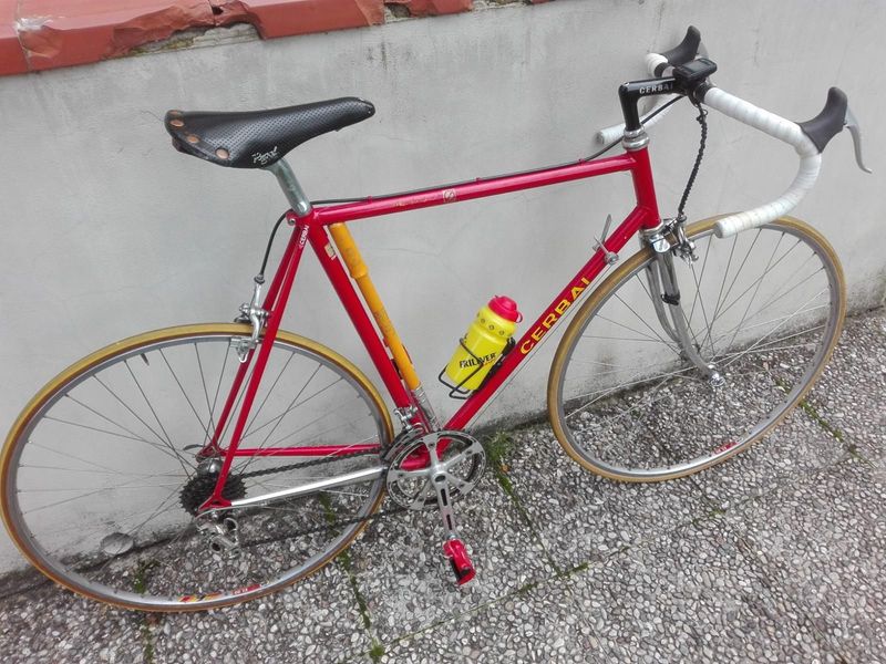 Used Daccordi Custom Campagnolo Record 1995 Road & Gravel, Red — image 2 of 15
