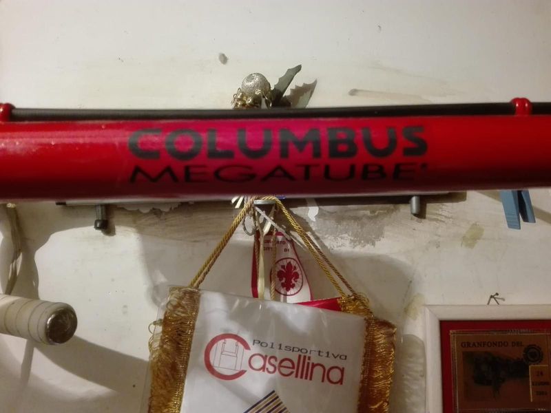 Used Daccordi Custom Campagnolo Record 1995 Road & Gravel, Red — image 12 of 15