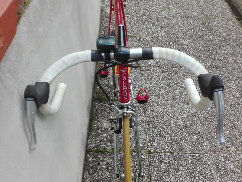 Used Daccordi Custom Campagnolo Record 1995 Road & Gravel, Red — image 3 of 15